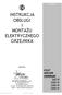 INSTRUKCJA OBSŁUGI I MONTAŻU ELEKTRYCZNEGO GRZEJNIKA