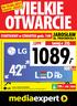 1089, otwarcie 42 JAROSŁAW. 1399, taniej o 310, 108 90 RAT A + 16-19.04.2015. STARTUJEMY w CZWARTEK godz. 7:00. 100Hz. ul. PRUCHNICKA 9.