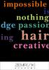 nothing passion hair creative