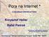 Pora na Internet * Krzysztof Heller Rafał Pietrak. O początkach Internetu w Polsce. Seminarium Dzieje Internetu w Polsce 14.