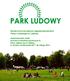 Społeczna koncepcja zagospodarowania Parku Ludowego w Lublinie,