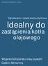 SYSTEMY POWIETRZE - WODA. Ogrzewanie i ciepła woda użytkowa. Idealny do. zastąpienia kotła olejowego. Wysokotemperaturowy system Daikin Altherma