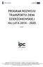 PROGRAM ROZWOJU TRANSPORTU ZIEMI DZIERŻONIOWSKIEJ NA LATA 2014-2020 PROJEKT