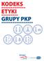 KODEKS ------------- ETYKI --------- GRUPY PKP -----------------