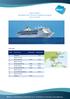 MIASTA ORIENTU Rejs statkiem COSTA VICTORIA od Szanghaju do Singapuru 08.10. 24.10.2013