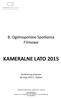 KAMERALNE LATO 2015. Konferencja prasowa 28 maja 2015 r., Radom. 8. Ogólnopolskie Spotkania Filmowe KAMERALNE LATO - Radom 2015