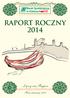 RAPORT ROCZNY 2013. Łączy nas Region. Rok założenia 1902