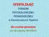 OFERTA ZAJĘĆ. PORADNI PSYCHOLOGICZNO- PEDAGOGICZNEJ w Siemianowicach Śląskich. dla uczniów gimnazjum na rok szkolny 2014/2015