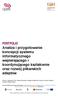 PORTFOLIO Analiza i przygotowanie koncepcji systemu informatycznego wspierającego i koordynującego kształcenie oraz rozwój piłkarskich adeptów!