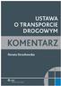 USTAWA O TRANSPORCIE DROGOWYM