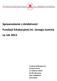 Sprawozdanie z działalności Fundacji Edukacyjnej im. Jerzego Juzonia za rok 2013