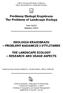 Problemy Ekologii Krajobrazu The Problems of Landscape Ecology EKOLOGIA KRAJOBRAZU PROBLEMY BADAWCZE I UTYLITARNE