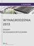 WYNAGRODZENIA 2013 ZMIANY W ZASADACH WYLICZANIA