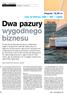 Dwa pazury wygodnego biznesu