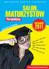 MATURZYSTÓW SALON. Perspektywy. wrzesień. www.salonmaturzystow.pl. n Gdańsk n Katowice n Gliwice n Poznań. n Białystok n Toruń n Bydgoszcz