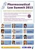 Pharmaceutical Law Summit 2013