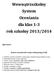 Wewnątrzszkolny System Oceniania dla klas 1-3 rok szkolny 2013/2014