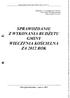 SPRA WOZDANIE Z WYKONANIA BUDZETU GMINY WIECZFNIA KOSCIELNA ZA 2012ROK