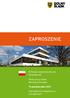 Zaproszenie. IX Polsko-Saksońskie Forum Gospodarcze Historyczny obiekt Blockhaus Dresden 10 października 2012. Oszczędność energetyczna w budynkach