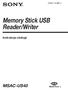 Memory Stick USB Reader/Writer