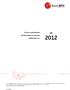 Roczne Jednostkowe Sprawozdanie Finansowe Banku BPH S.A. za 2012. Roczne Jednostkowe Sprawozdanie Finansowe Banku BPH SA 110
