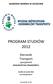 PROGRAM STUDIÓW 2012