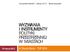 WYZWANIA I INSTRUMENTY POLITYKI PRZESTRZENNEJ W MIASTACH