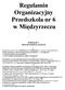 Regulamin Organizacyjny Przedszkola nr 6 w Międzyrzeczu