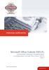 Microsoft Office Outlook 2003 PL. Wykorzystanie certyfikatów niekwalifikowanych w oprogramowaniu Microsoft Office Outlook 2003 PL. wersja 1.