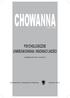 CHOWANNA PSYCHOLOGICZNE UWARUNKOWANIA INNOWACYJNOŚCI TOM 2 (35) pod redakcją Barbary Kożusznik