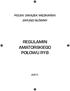 POLSKI ZWIĄZEK WĘDKARSKI ZARZĄD GŁÓWNY REGULAMIN AMATORSKIEGO POŁOWU RYB