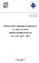 POWIATOWY PROGRAM DZIAŁAŃ NA RZECZ OSÓB NIEPEŁNOSPRAWNYCH NA LATA 2015 2020