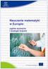 Nauczanie matematyki w Europie: ogólne wyzwania i strategie krajowe