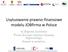 Usytuowanie prawno-finansowe modelu JOBfirma w Polsce. dr Zbigniew Zychowicz Prezes Zarządu Instytutu Rozwoju Regionalnego, Ekspert w projekcie.