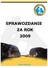 SPRAWOZDANIE ZA ROK 2009