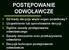 POSTĘPOWANIE ODWOŁAWCZE