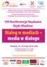 Dialog w mediach media w dialogu