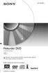 Rekorder DVD RDR-HX520/HX720/HX722/HX920. Instrukcja obsługi