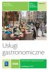 Usługi gastronomiczne. kwalifikacja T.15.3. Podręcznik. Renata Szajna Danuta Ławniczak. technik żywienia i usług gastronomicznych