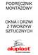 PODRĘCZNIK MONTAŻOWY OKNA I DRZWI Z TWORZYW SZTUCZNYCH