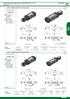 Seria 400. Zawory elektromagnetyczne TECNO-ECO G 1/4 3/2-5/2 2.54. Cewka - sprężyna (zasilanie wewnętrzne pilota) 3/2 5/2.