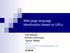 Web page language identification based on URLs. Eda Baykan Monika Henzinger Ingmar Weber EPFL Lab. of Theory And Applications of Algorithms VLDB 08