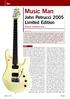 Music Man John Petrucci 2005 Limited Edition Gitara elektryczna