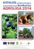 AGROLIGA 2014. KATALOG podsumowujący. wojewódzki etap konkursu