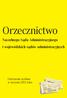 Naczelnego Sądu Administracyjnego i wojewódzkich sądów administracyjnych