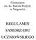 Gimnazjum im. ks. Karola Wojtyły w Niegowici REGULAMIN SAMORZĄDU UCZNIOWSKIEGO