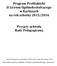 Program Profilaktyki II Liceum Ogólnokształcącego w Kartuzach na rok szkolny 2015/2016 Przyjęty uchwałą Rady Pedagogicznej