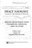 PRACE NAUKOWE. Uniwersytetu Ekonomicznego we Wrocławiu. Redaktor^, naukowi. Wydawnictwo Uniwersytetu Ekonomicznego we Wrocławiu Wrocław 2009