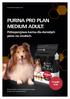 PURINA PRO PLAN MEDIUM ADULT: