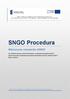 SNGO Procedura. Wdrożenie standardu SNGO